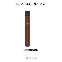 Elf Bar Cola 600 Puff Usa e Getta | Svapodream
