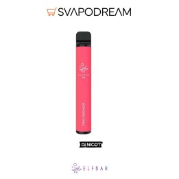 Elf Bar Pink Lemonade Puff Usa e Getta 600 | Svapodream