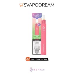 ELFBAR - Pod Mod Usa e Getta T600 V2 STRAWBERRY KIWI 600 PUFF