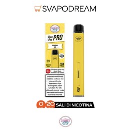 DINNER LADY PRO - Pod Mod Usa e Getta BANANA ICE 600 PUFF