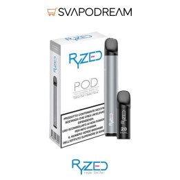 RYZED Pod Mod SILVER + 1 Pod Precaricata TOBACCO 600PUFF