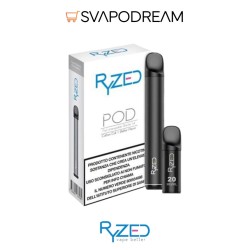 RYZED Pod Mod BLACK + 1 Pod Precaricata TOBACCO 600PUFF