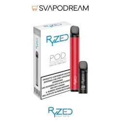 RYZED Pod Mod RED + 1 Pod Precaricata TOBACCO 600PUFF
