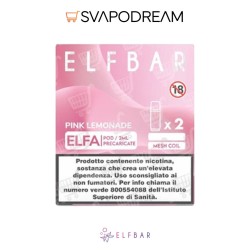 ELFBAR ELFA - Cartuccia Pod Precaricata PINK LEMONADE 2pz