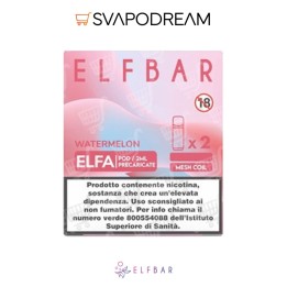 ELFBAR ELFA - Cartuccia Pod Precaricata WATERMELON