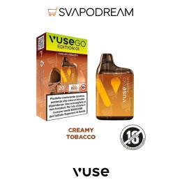 Vuse GO Edition 01 Creamy Tobacco Usa e Getta | Svapodream