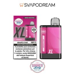 Dinner Lady VP XL Grape Star Usa e Getta | Svapodream