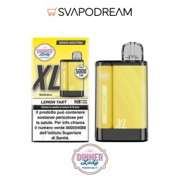 Dinner Lady VP XL Lemon Tart 5000 Puff | Svapodream