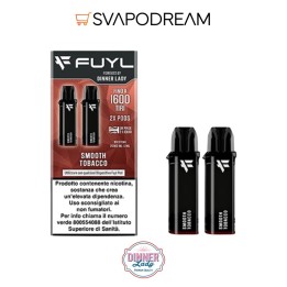 DINNER LADY - Cartuccia Pod Precaricata FUYL SMOOTH TOBACCO 2pz
