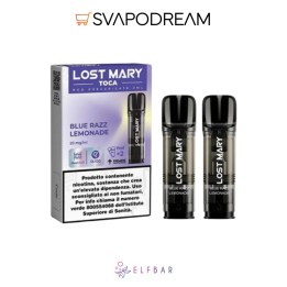 Lost Mary Toca Air Pod Blue Razz Lemonade | Svapodream