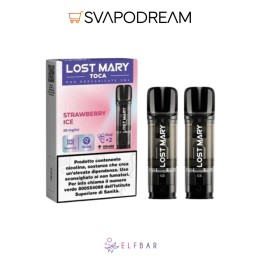 Lost Mary Toca Air Strawberry Ice Pod 2pz | Svapodream