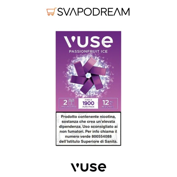 VUSE PRO Cartuccia Pod Precaricata PASSION FRUIT ICE