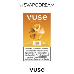 Vuse Pro Golden Tobacco Pod Ricariche 2pz | Svapodream