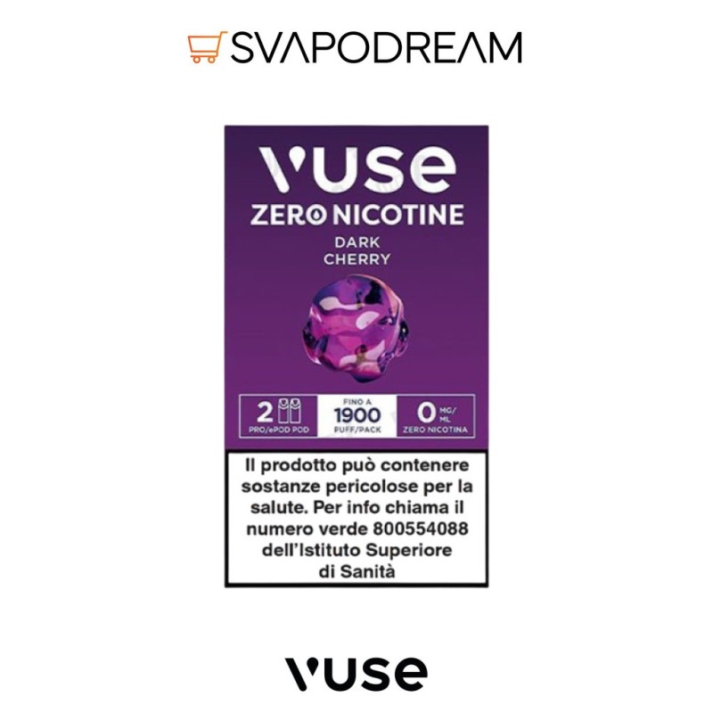VUSE PRO Cartuccia Pod Precaricata DARK CHERRY