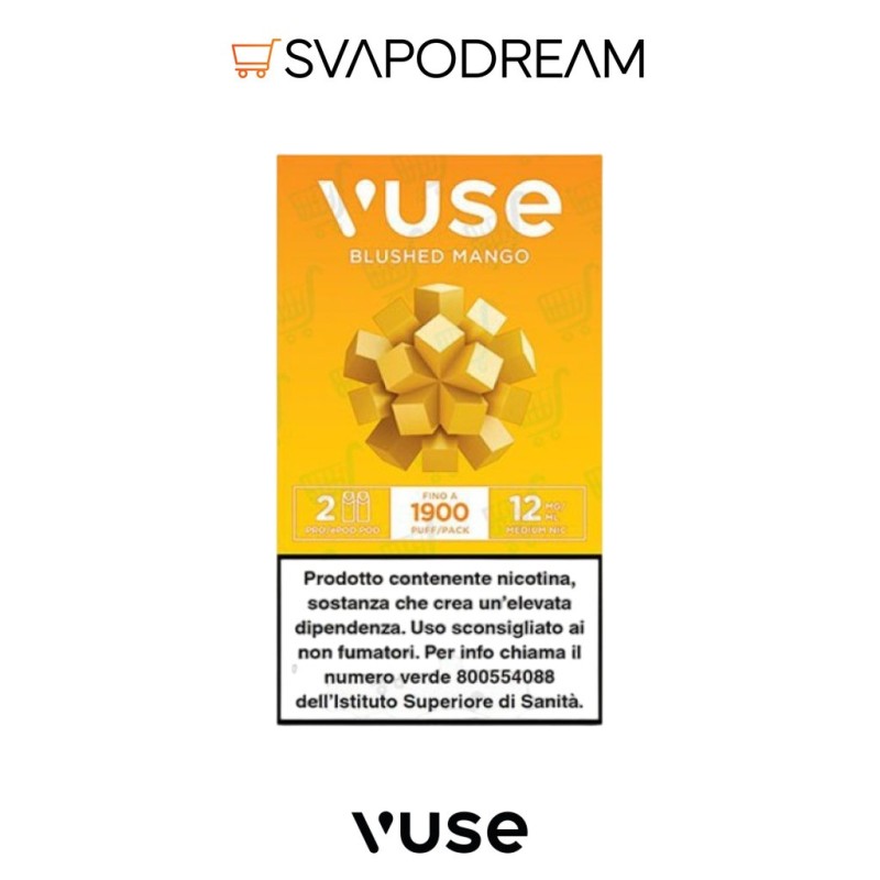 VUSE PRO Cartuccia Pod Precaricata BLUSHED MANGO