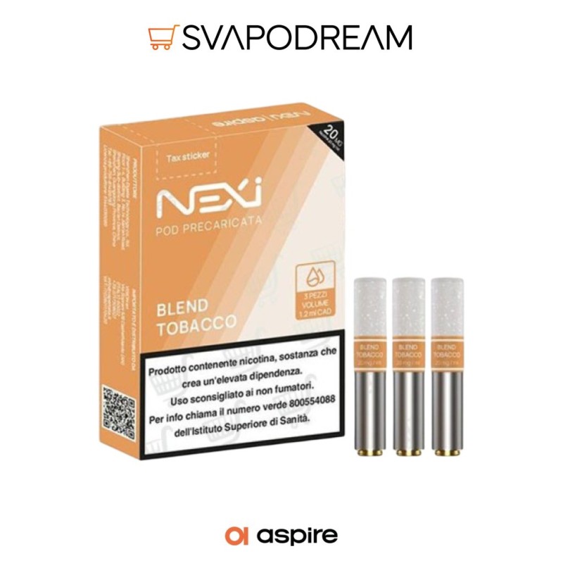 ASPIRE - NEXI Pod BLEND TOBACCO 1,2ml