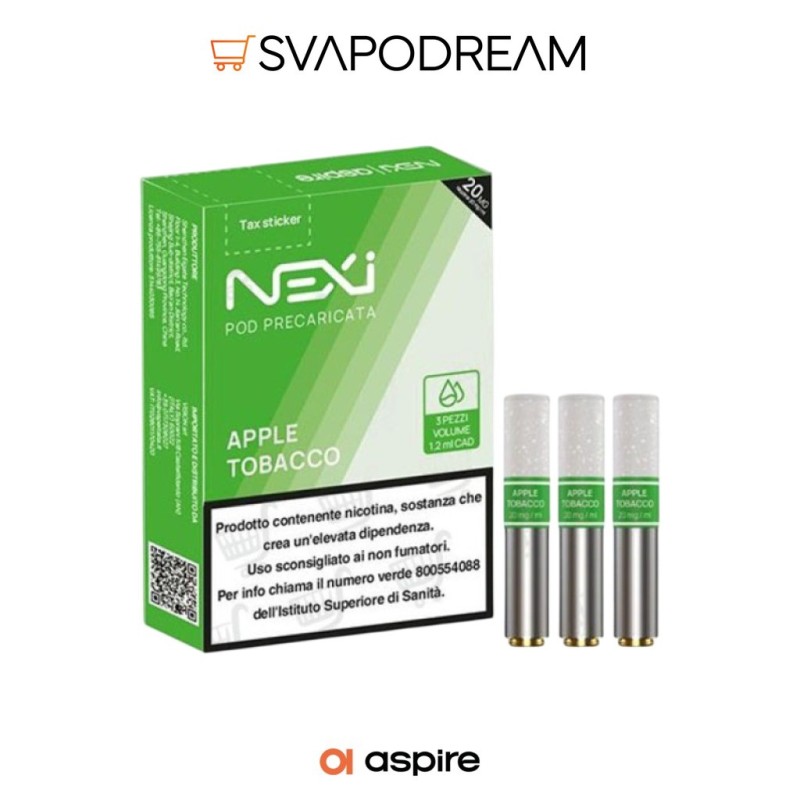 ASPIRE - NEXI Pod APPLE TOBACCO 1,2ml