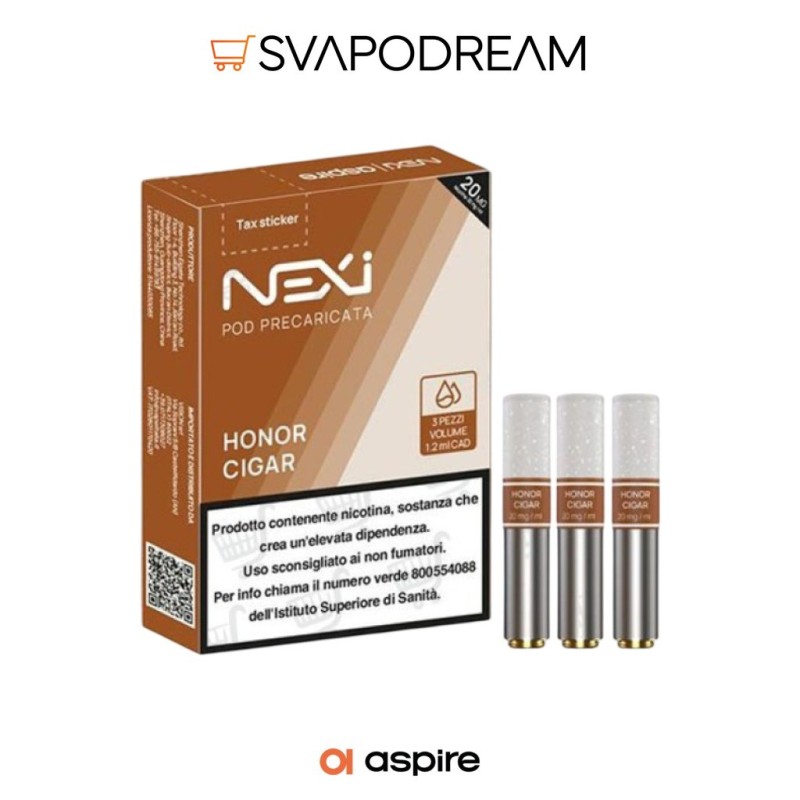 ASPIRE - NEXI Pod HONOR CIGAR 1,2ml