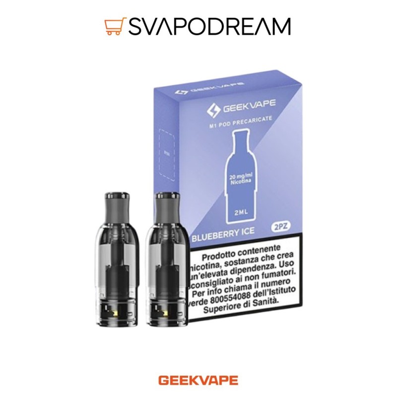 GEEKVAPE - Pod Precaricata Wenax M1 BLUEBERRY ICE