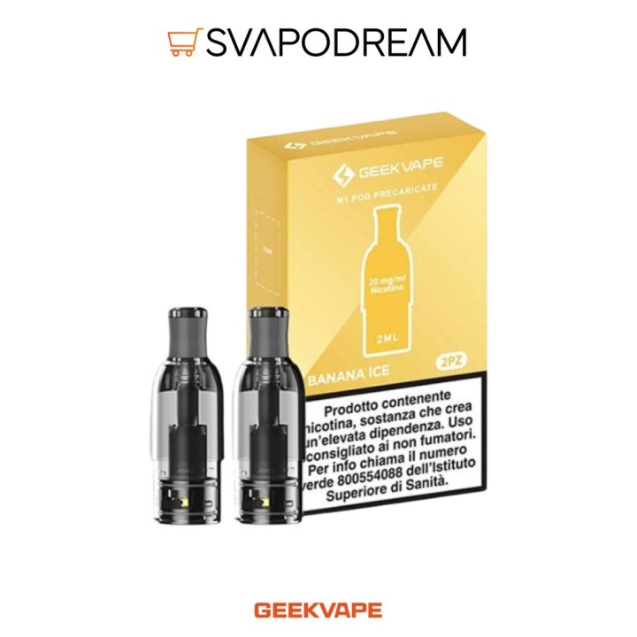 GEEKVAPE - Pod Precaricata Wenax M1 BANANA ICE