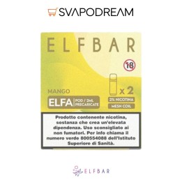 ELFBAR ELFA - Cartuccia Pod Precaricata MANGO 2pz