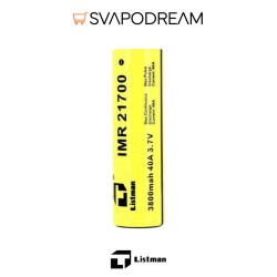 LISTMAN - Batteria 21700 3800mAh 40A 1pz