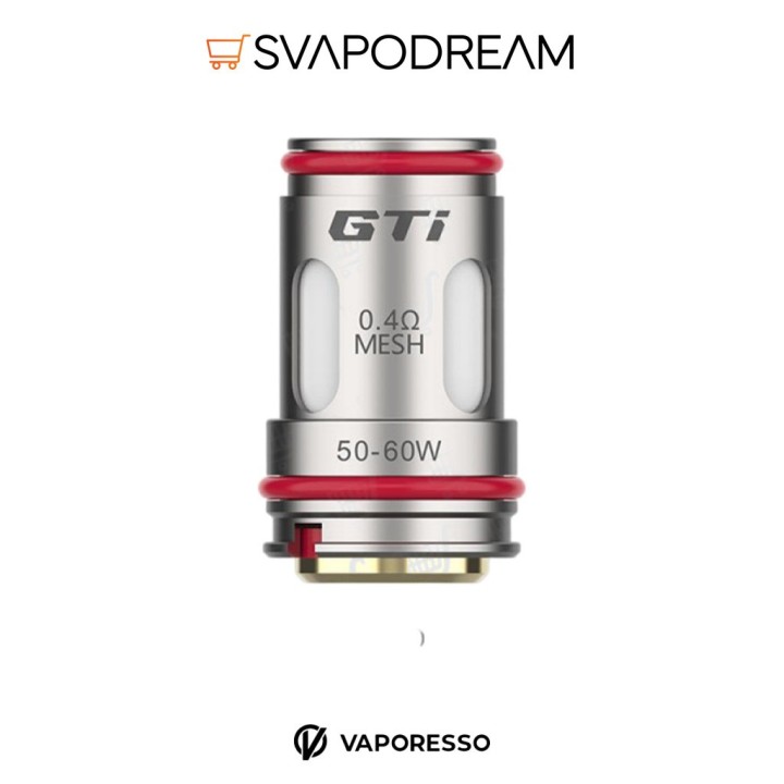 Resistenze GTi Vaporesso 0,2/0,4 ohm 5pz | Svapodream