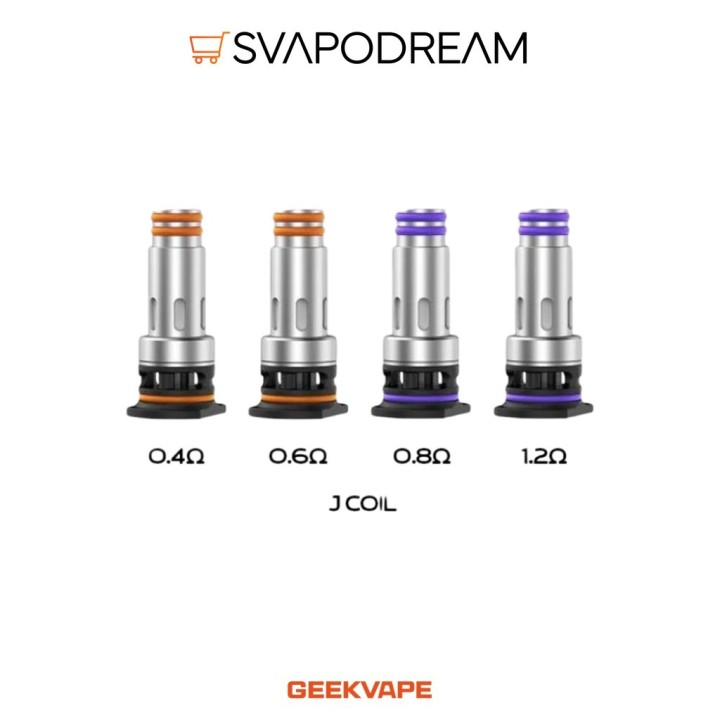 Geekvape J Coil Resistenze 5pz Digi Max/Pro | Svapodream