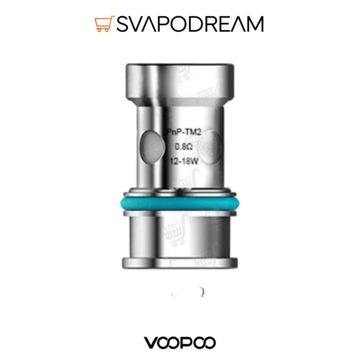 Resistenze Voopoo PnP-TM2 0.8 ohm 5pz | Svapodream