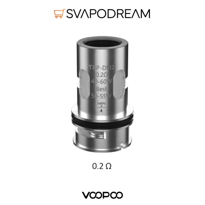 VOOPOO - Resistenze TPP DM1-DM2 3pz