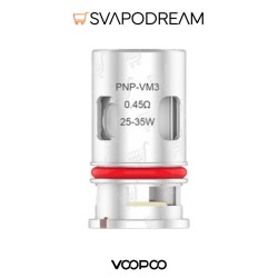 VOOPOO - Resistenze PnP-VM3 0.45 Ohm 5pz