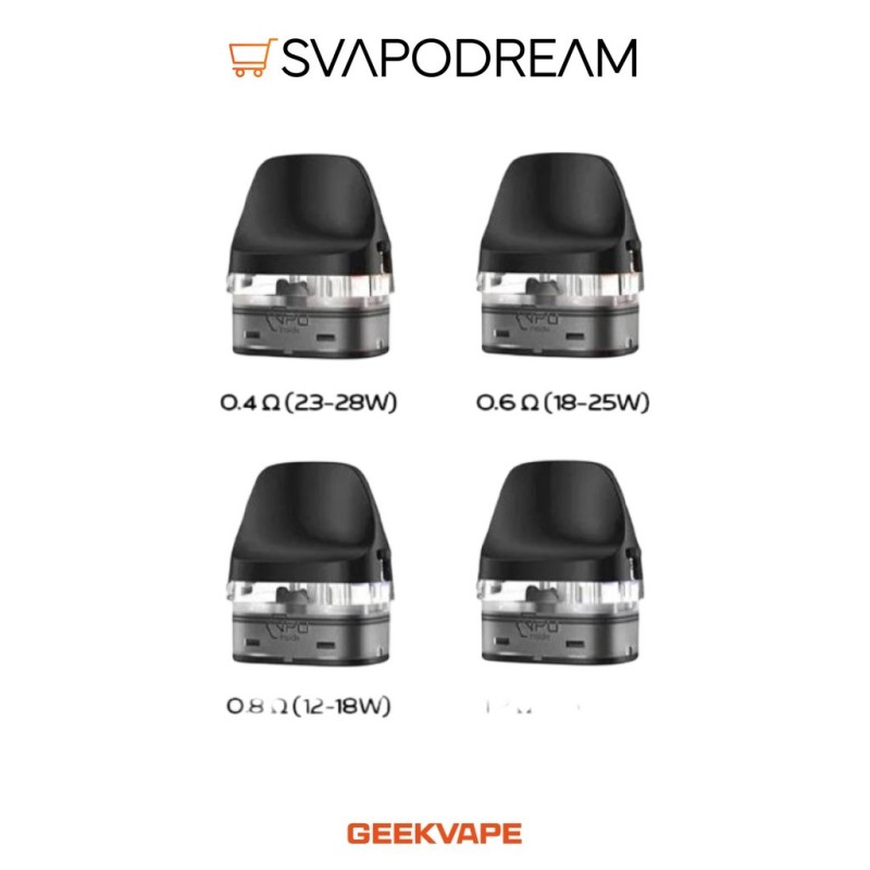 GEEKVAPE - Cartuccia J Pod Coil Integrata 2pz