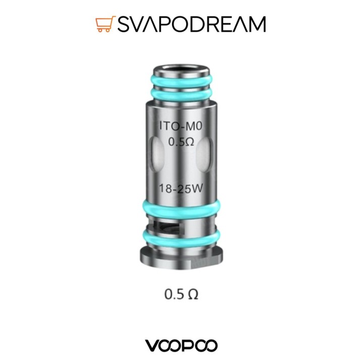 Resistenze Voopoo ITO per Drag Q 5 pz | Svapodream