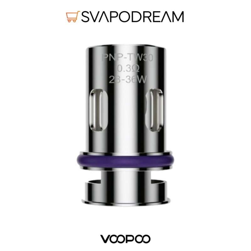 Resistenze Voopoo PnP TW 0.15-0.3Ω 5pz | Svapodream