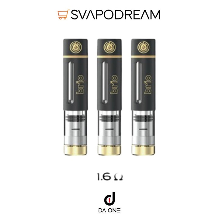 DA ONE & GALACTIKA - Cartuccia Pod BRIO 1,6Ohm 3pz