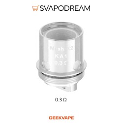 GEEKVAPE - Resistenze Super Mesh X1/X2 Cerberus 5pz