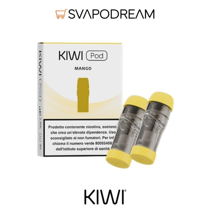 Cartucce Kiwi Mango Precaricate 2pz | Svapodream