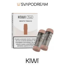 KIWI - Sigaretta Elettronica Cartucce Precaricate SMOOTH TOBACCO 2pz