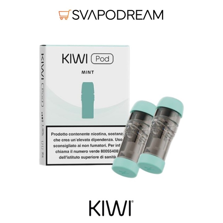 KIWI - Sigaretta Elettronica Cartucce Precaricate MINT | Svapodream