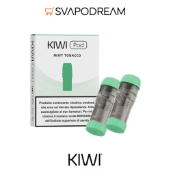 KIWI - Sigaretta Elettronica Cartucce Precaricate MINT TOBACCO 2pz