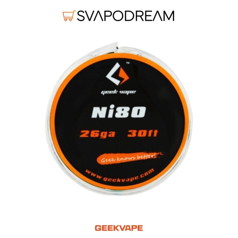 Filo per Rigenerare GEEK VAPE - Ni80 Wire 26GA