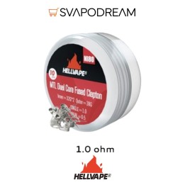 Hellvape Coil Pronte Dual Core Fused Clapton ni80 Mtl