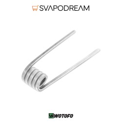 WOTOFO - Coil pronte Dual Core Fused Clapton Ni80 10pz
