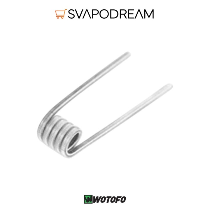 WOTOFO - Coil pronte Dual Core Fused Clapton Ni80 10pz