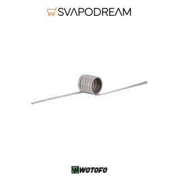 WOTOFO Coil pronte Dual Core Fuse Clapton Ni80 28x2+38