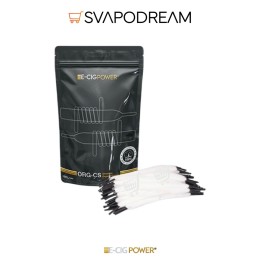 E-CIG POWER - Cotone Organico Lacci