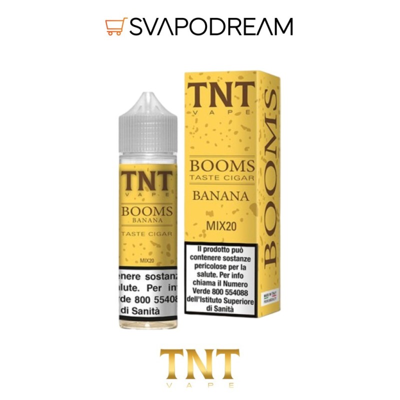 TNT VAPE - Liquido Mix&Vape 20ml BOOMS BANANA