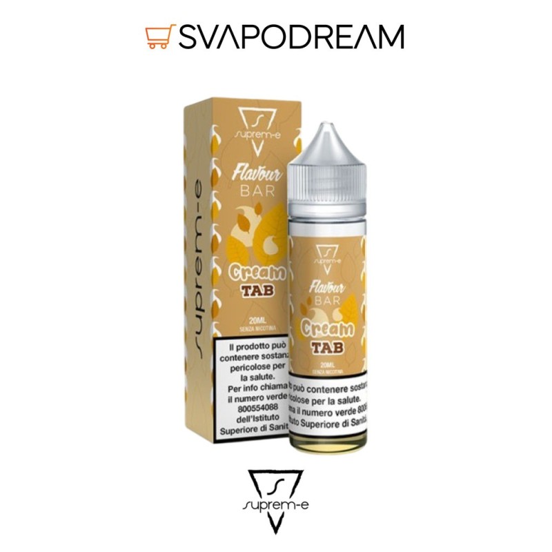 SUPREM-E - Liquido Mix&Vape 20ml Flavour Bar CREAM TAB