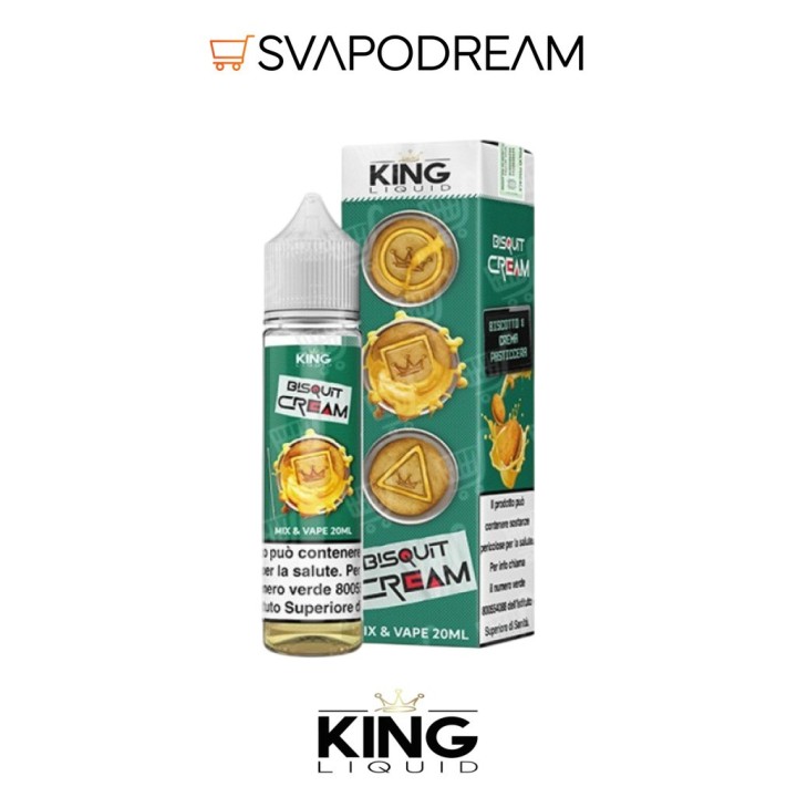 KING LIQUID - Liquido Mix&Vape 20ml BISQUIT CREAM