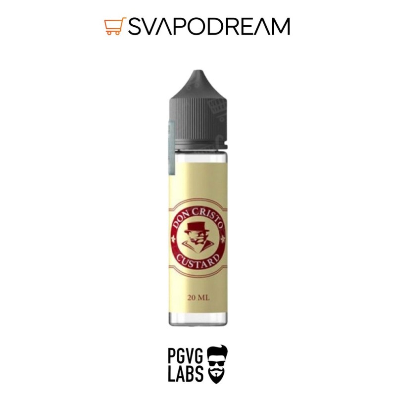 PGVG LABS - Liquido Mix&Vape 20ml DON CRISTO CUSTARD